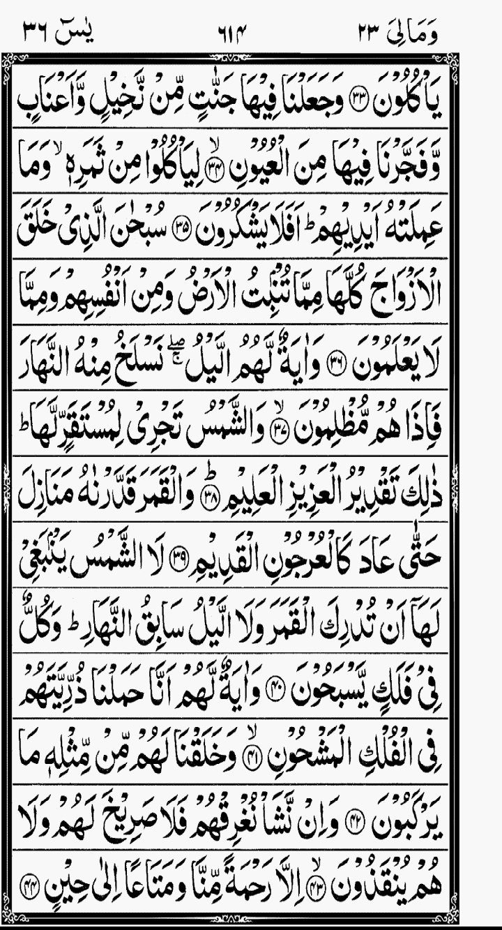 Surah yaseen 4