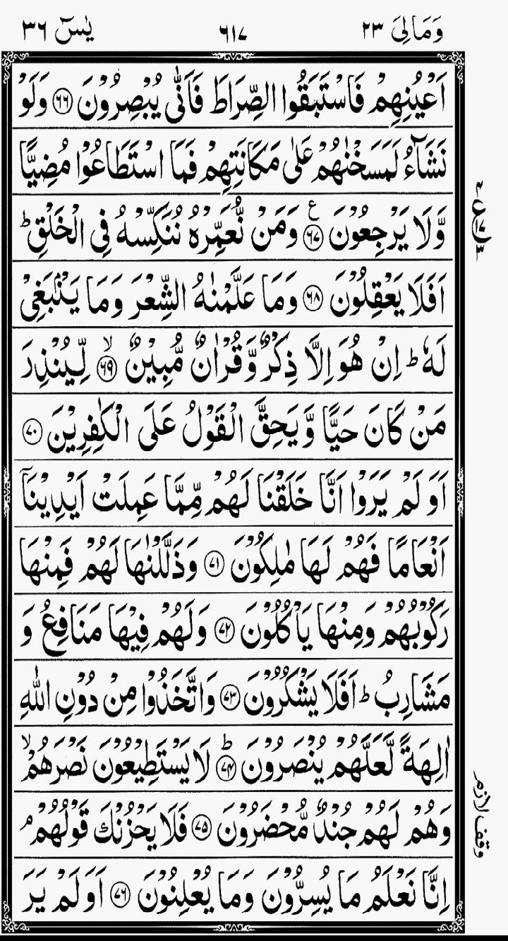 Surah yaseen 7